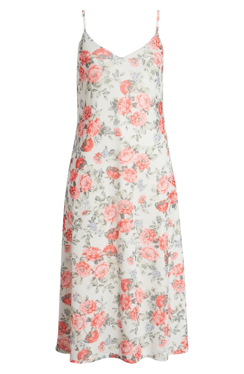 BP. Floral Print Slipdress, Main, color, 