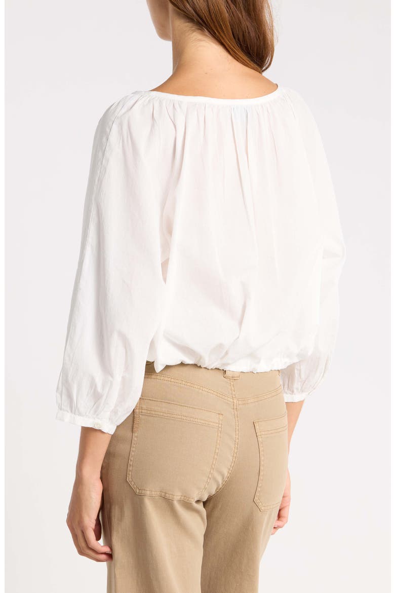 Kinzie Button-Up Top, Alternate, color, WHITE