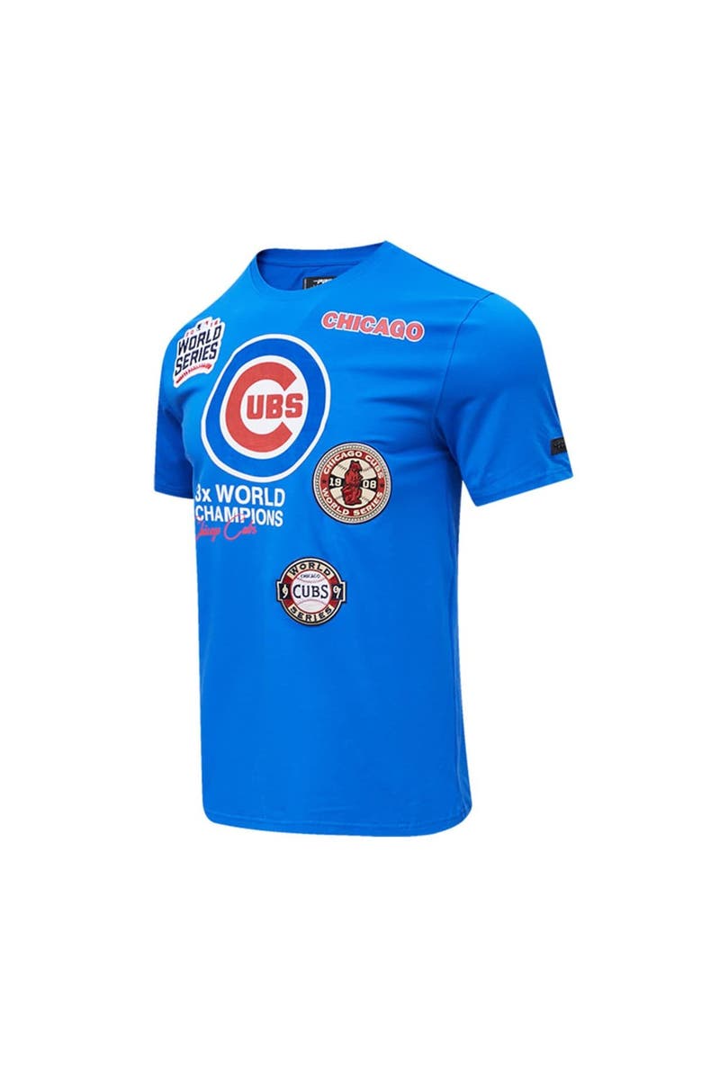 PRO STANDARD Men's Pro Standard Royal Chicago Cubs Championship T-Shirt, Alternate, color, 