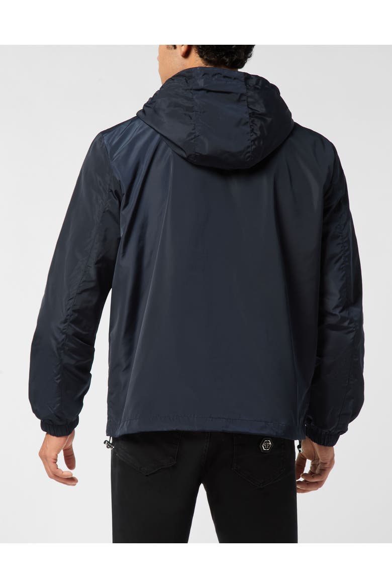 Nylon Windbreaker Men, Alternate, color, darkblue