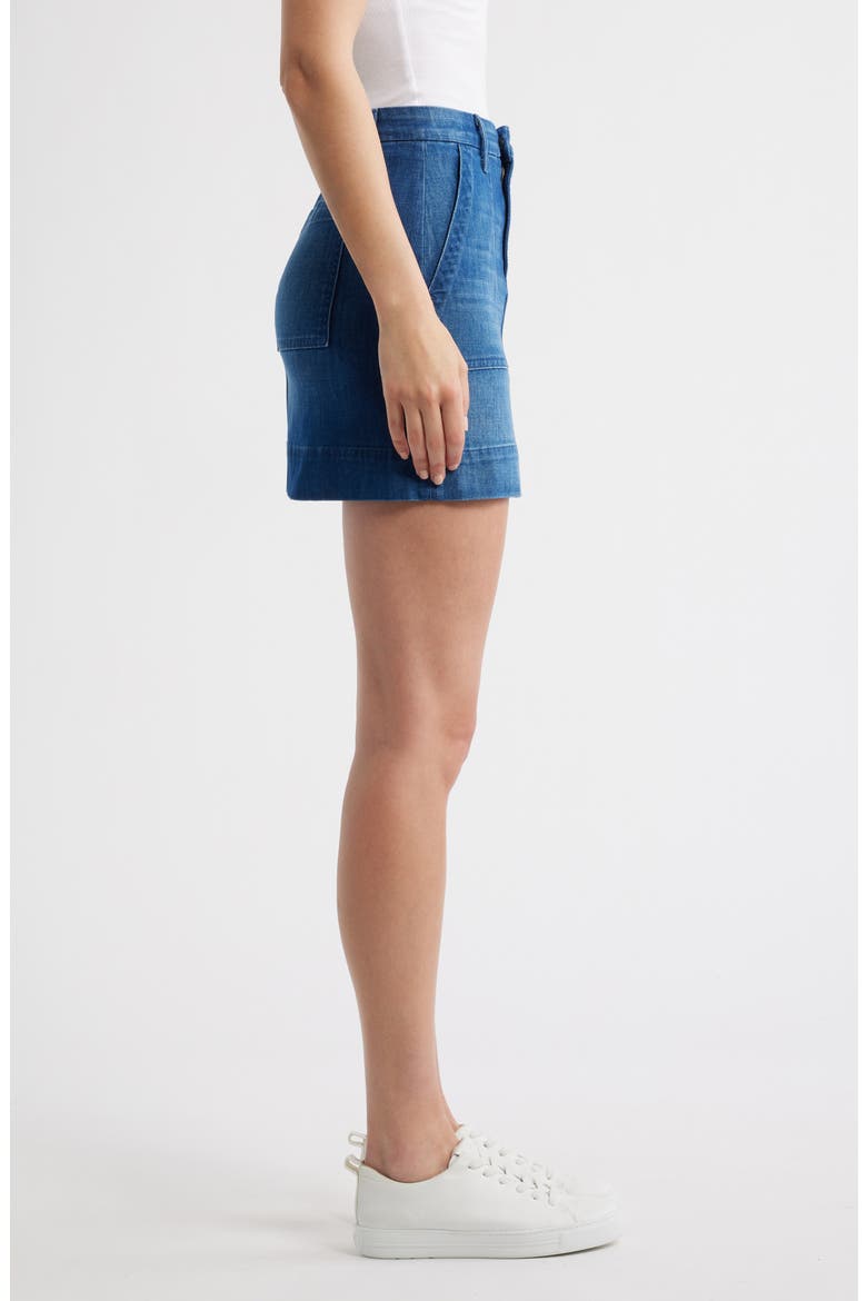 Jameson Denim Utility Skirt, Alternate, color, WASHED BLUE
