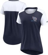 Nike Women's Nike  Navy Tennessee Titans Performance Fashion T-Shirt