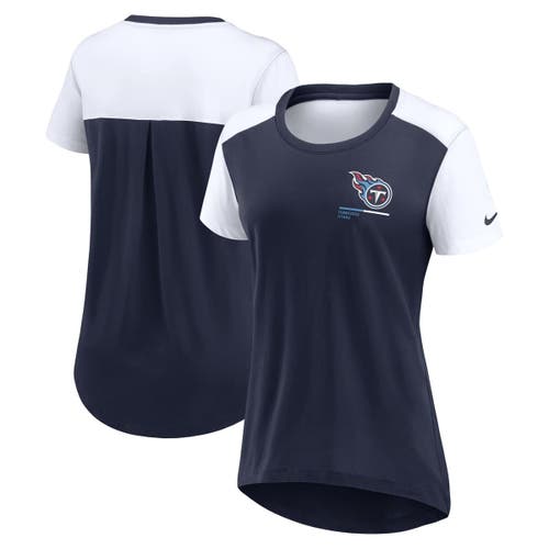 Nike Navy Tennessee Titans Performance Fashion T-shirt In Blue