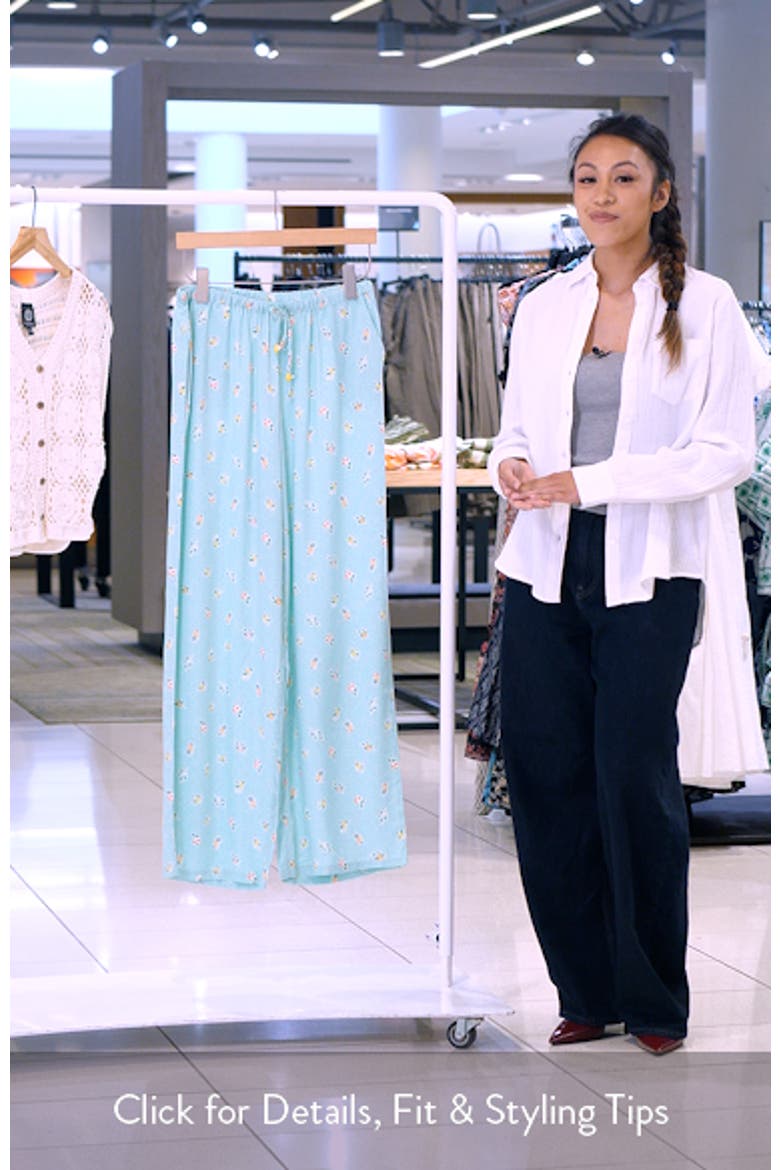 Baya Fruit Print Sleep Pants video