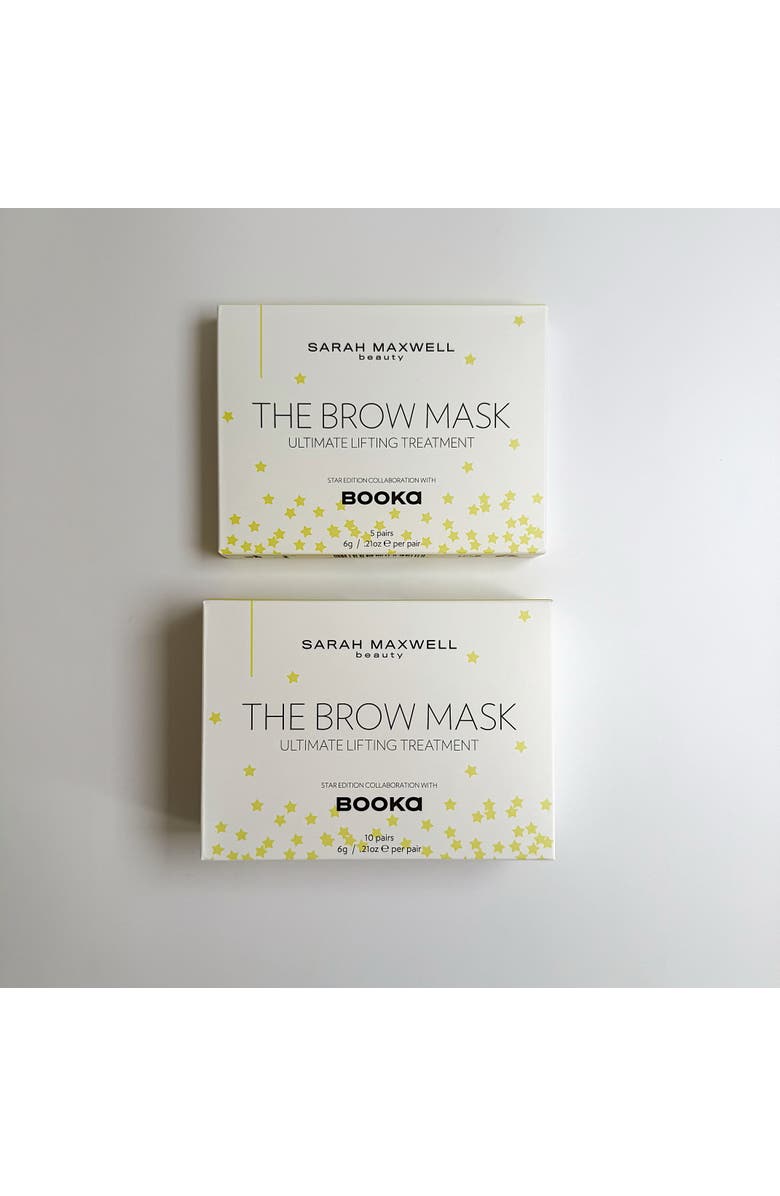 Sarah Maxwell Beauty THE BROW MASK Hydrogel Mask, Main, color, 5-Pack