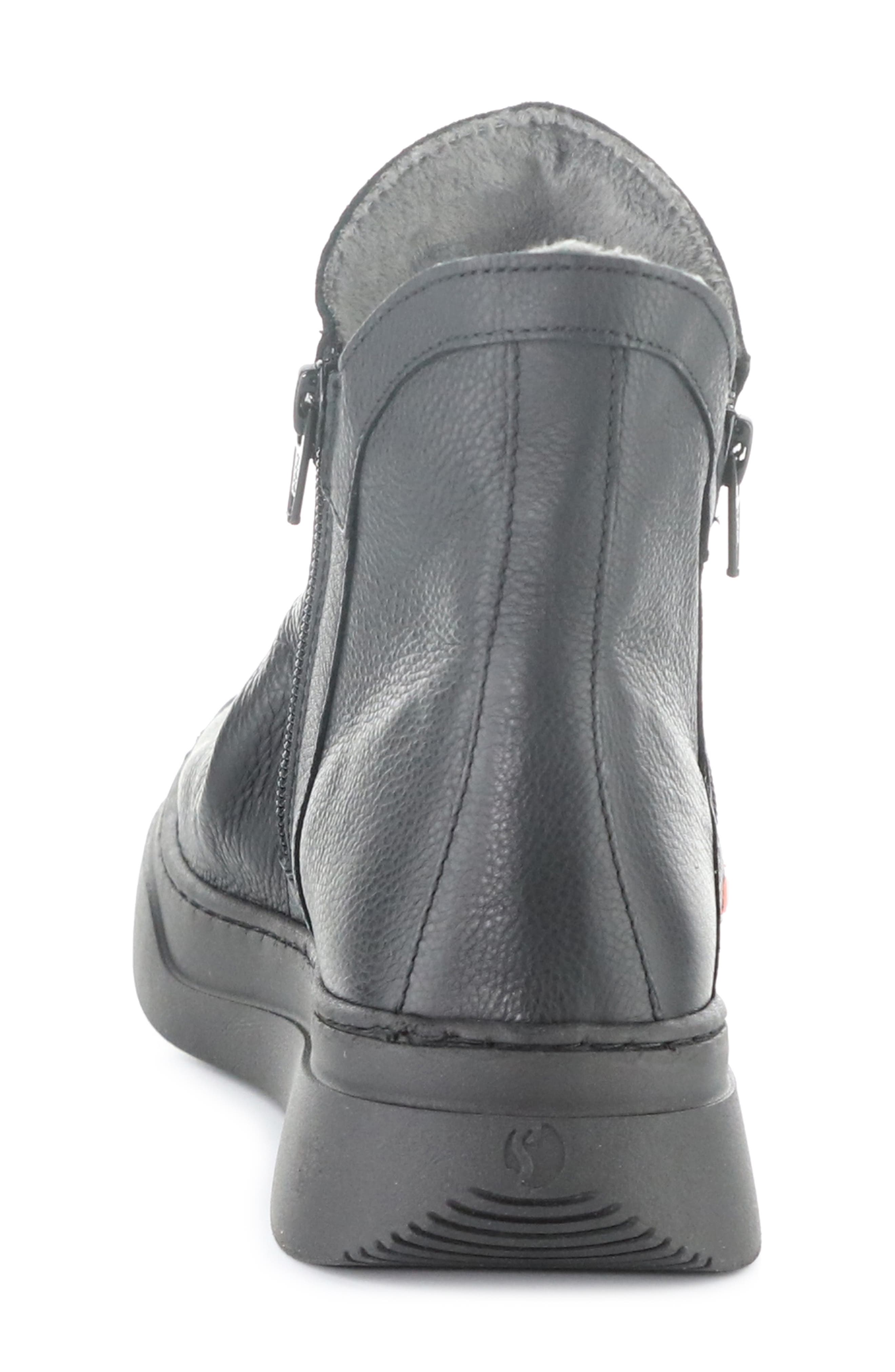 Softinos by Fly London Abil Platform Wedge Bootie, Alternate, color, Black