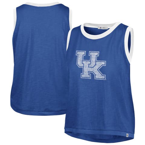 Women's '47 Royal Kentucky Wildcats Premier Ringer Tank Top