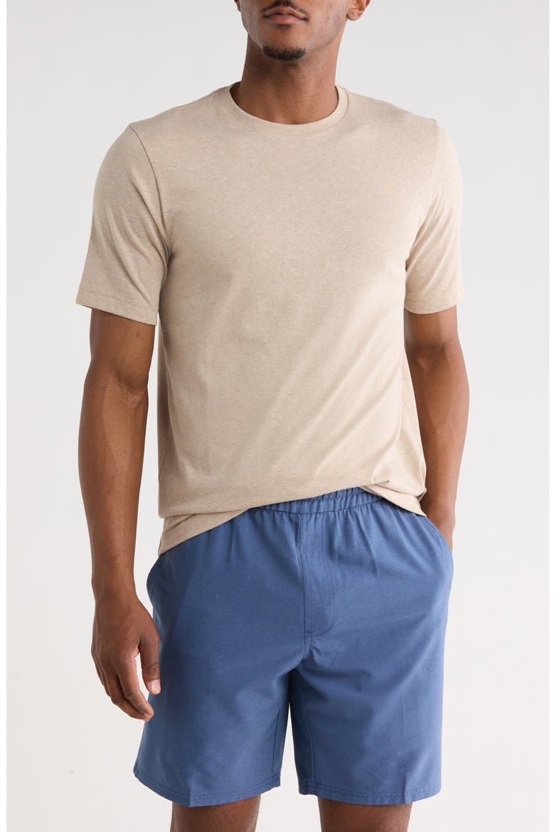 Cotton T-Shirt, Main, color, OXFORD TAN