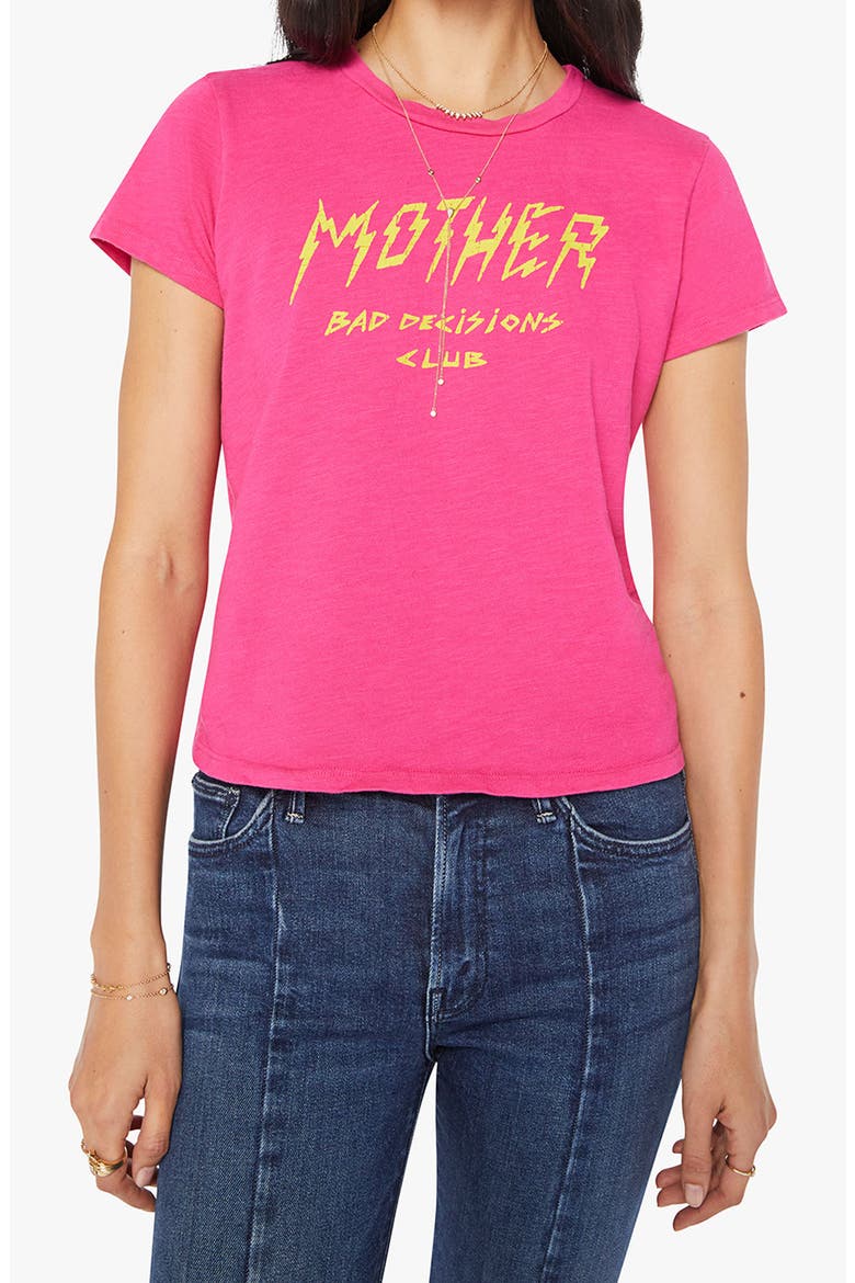 The Lil Sinful Graphic Tee, Main, color, FUCSHIA PURPLE BAD DECISIONS