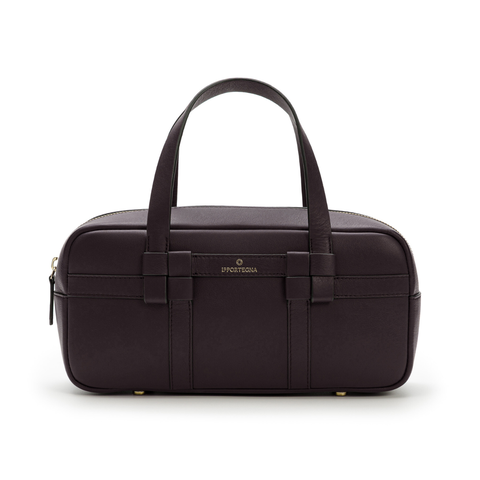 Bibi Leather Bag With Shoulder Strap And Iconic Knots