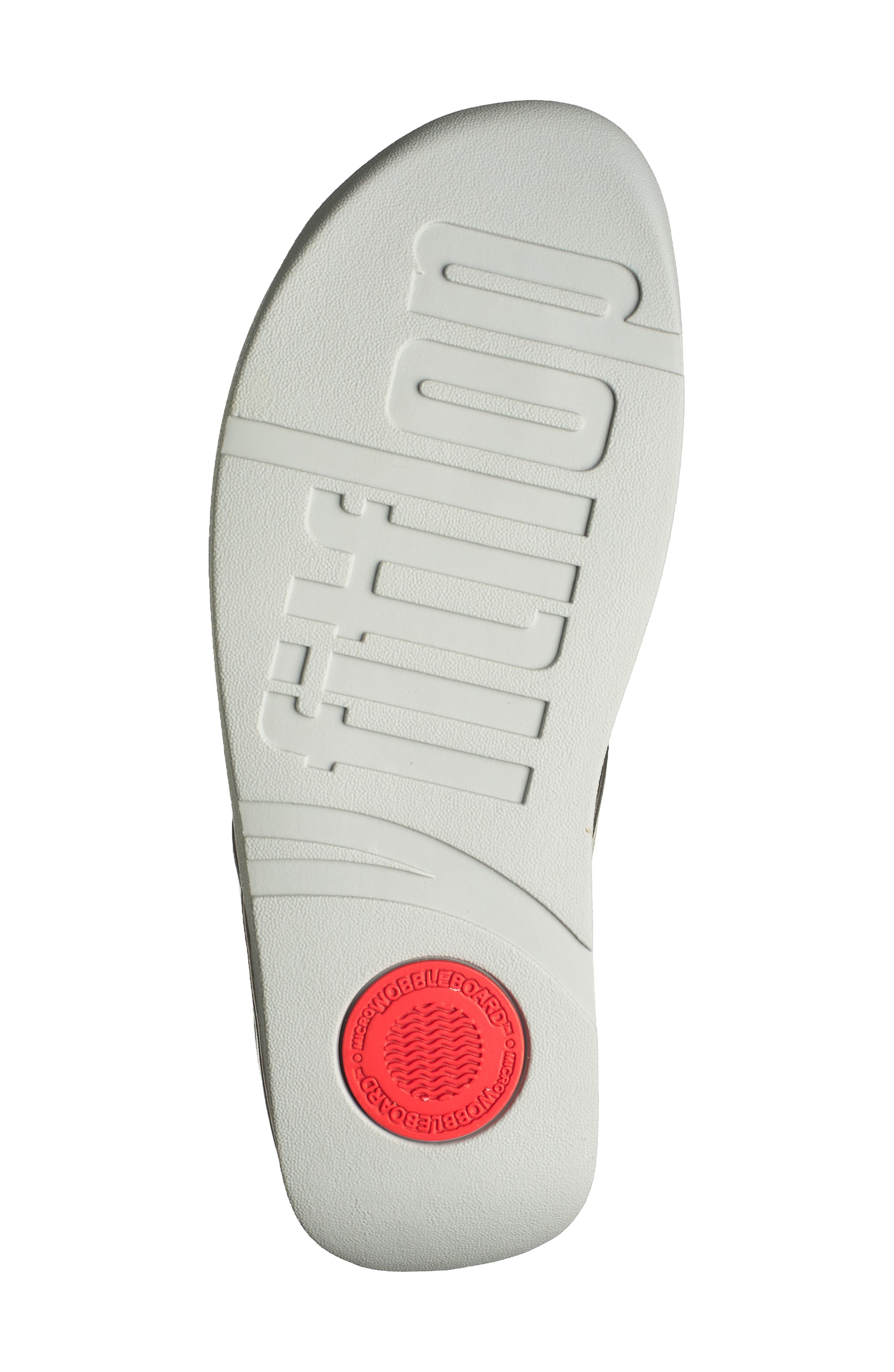 FitFlop Galaxy Toe Wedge Flip Flop, Alternate, color, Pewter