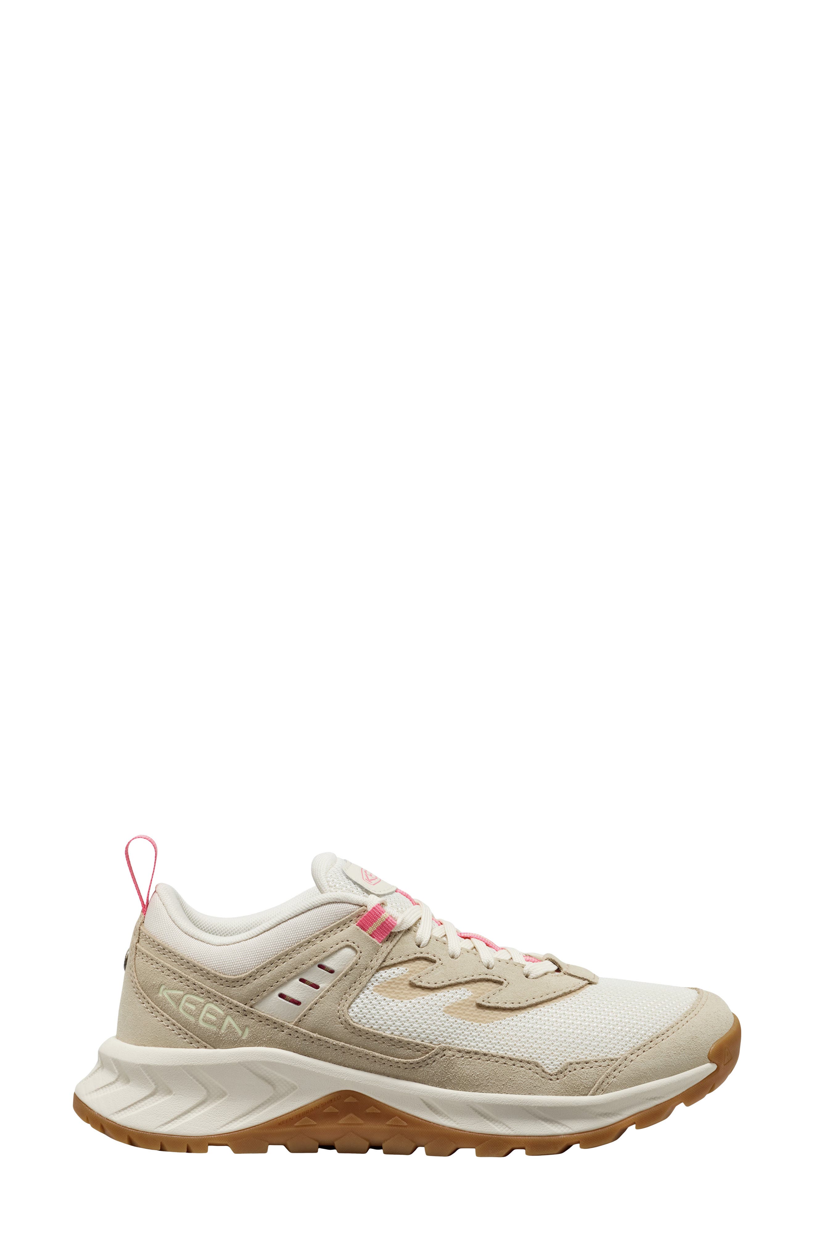 KEEN Hightrail Vent Sneaker, Alternate, color, Safari/ Pink Lemonade