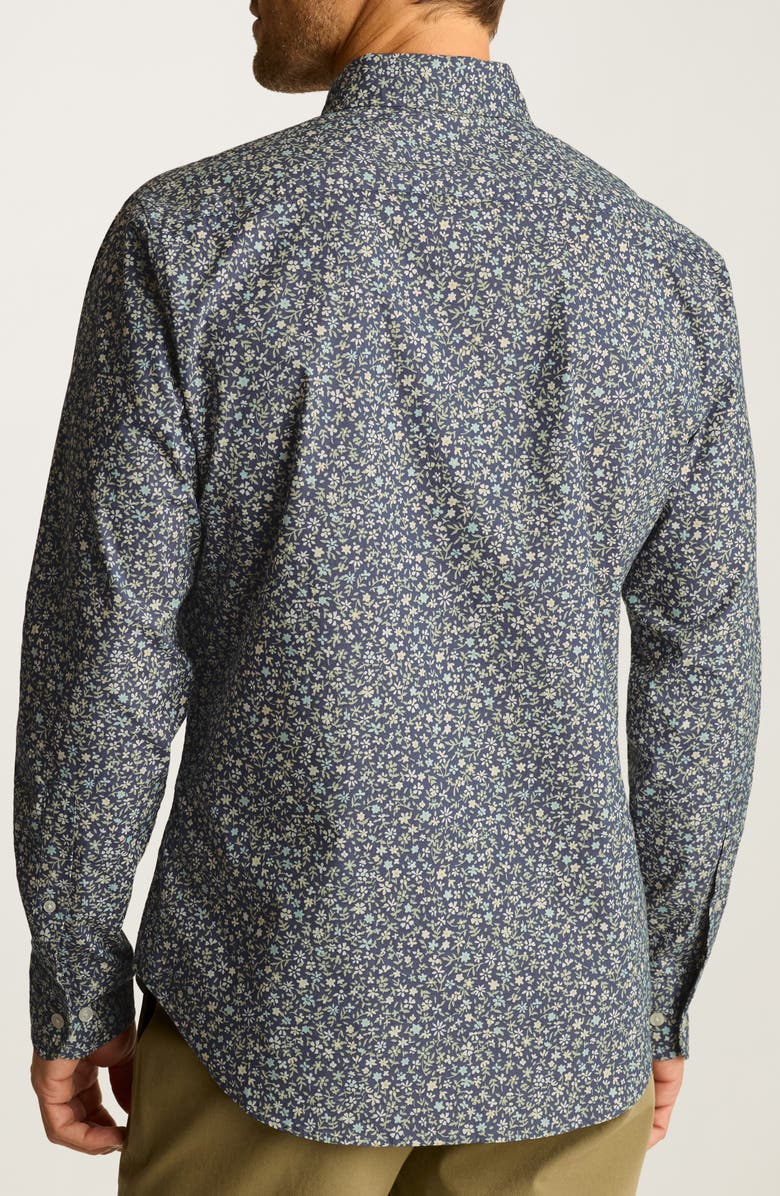 Bonobos Everyday Slim Fit Floral Stretch Cotton Button-Down Shirt, Alternate, color, Prescott Floral