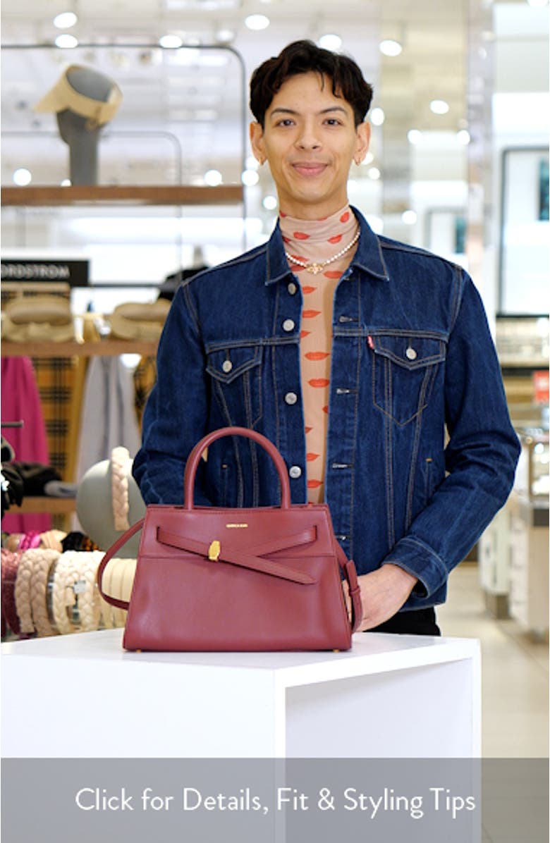 Dash Leather Top Handle Bag, sales video thumbnail