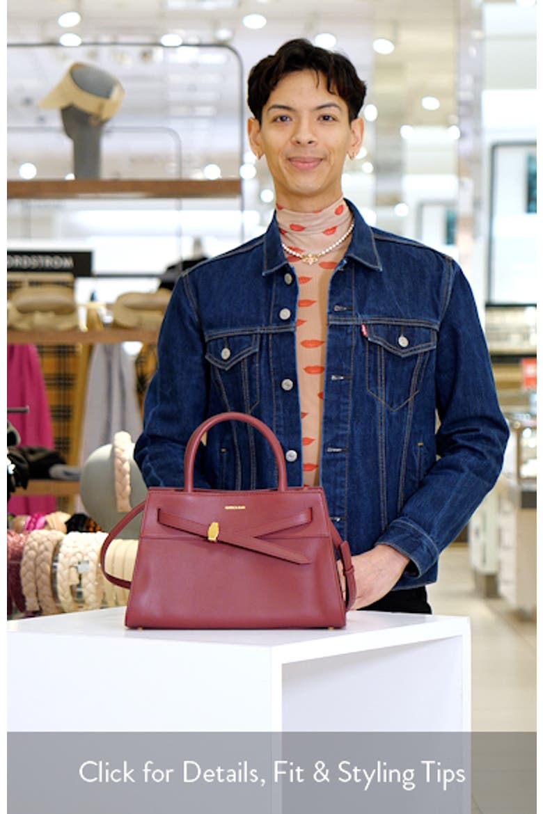 Dash Leather Top Handle Bag video