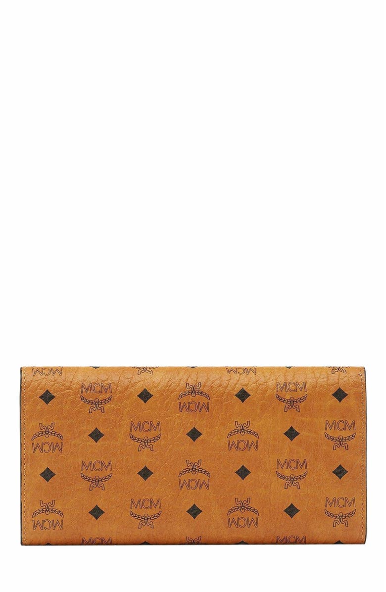 MCM Trifold Wallet in Visetos Original, Alternate, color,