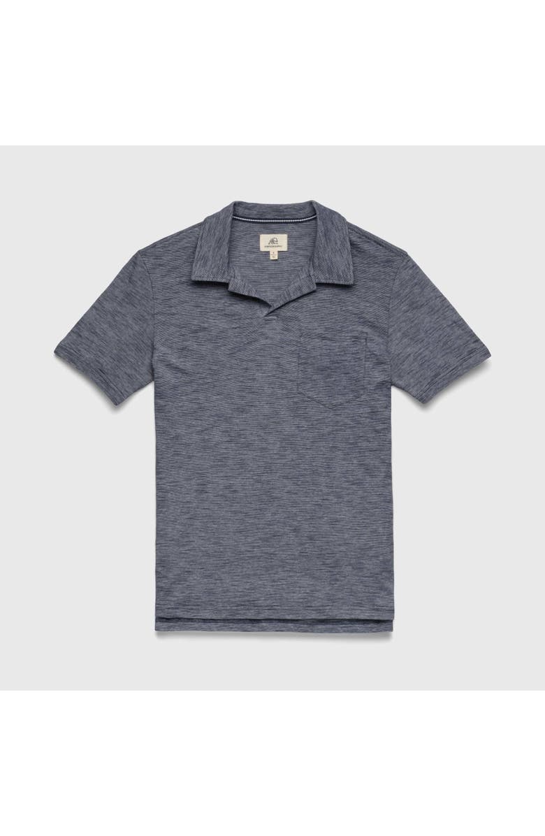 Surfside Supply Co. Johnny Collar Polo, Main, color, Navy Blazer