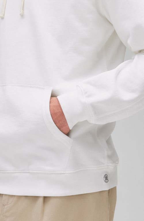 Reigning Champ Classic Lightweight Terry Hoodie In White