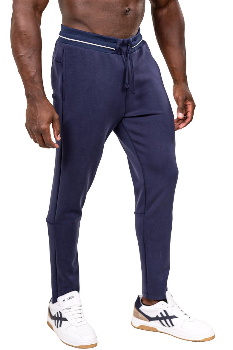 Marthyr Drawstring Joggers, Alternate, color, BLUE