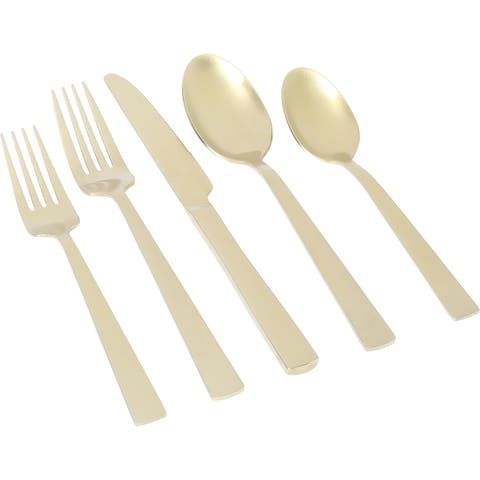 Earlston 20 Piece Stainless Steel Flatware Set