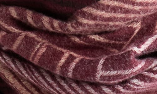 Vince Camuto Diamond Feather Fringe Scarf In Multi