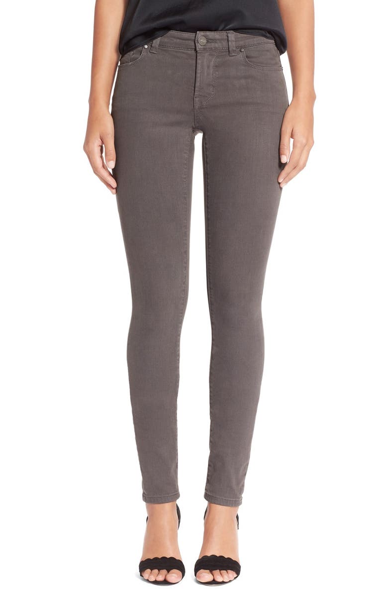 Halogen<sup>®</sup> Overdyed Stretch Skinny Jeans, Main, color,