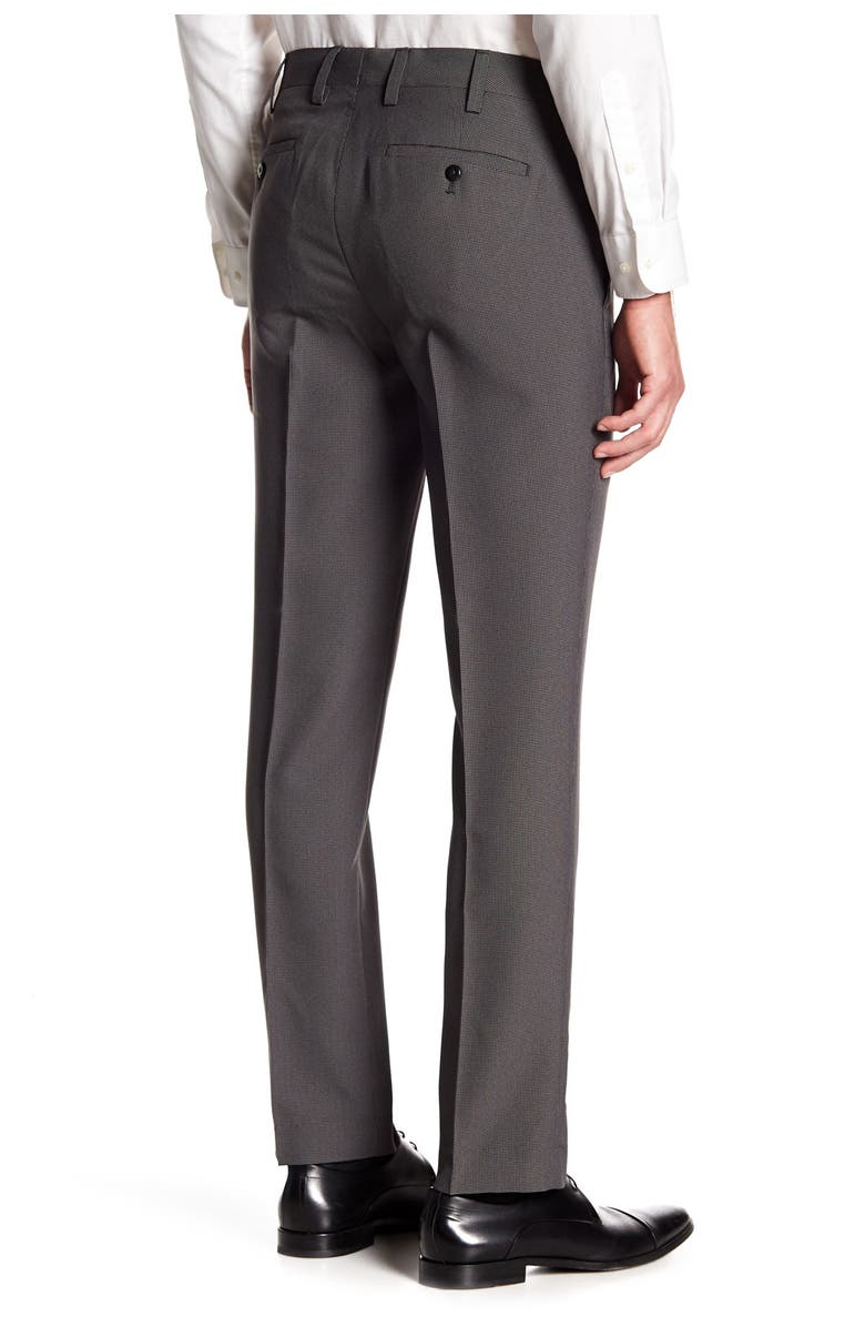 Louis Raphael Comfort Mini Windowpane Pants - 30-34" Inseam, Alternate, color, 