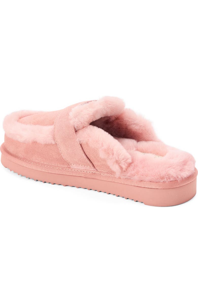 DEARFOAMS Fireside Richmond Genuine Shearling Scuff Slipper, Alternate, color, Dusty Pink