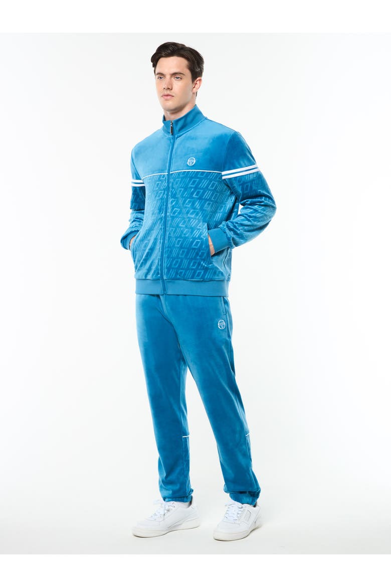 Bandiera Track Jacket, Alternate, color, MYKONOS BLUE