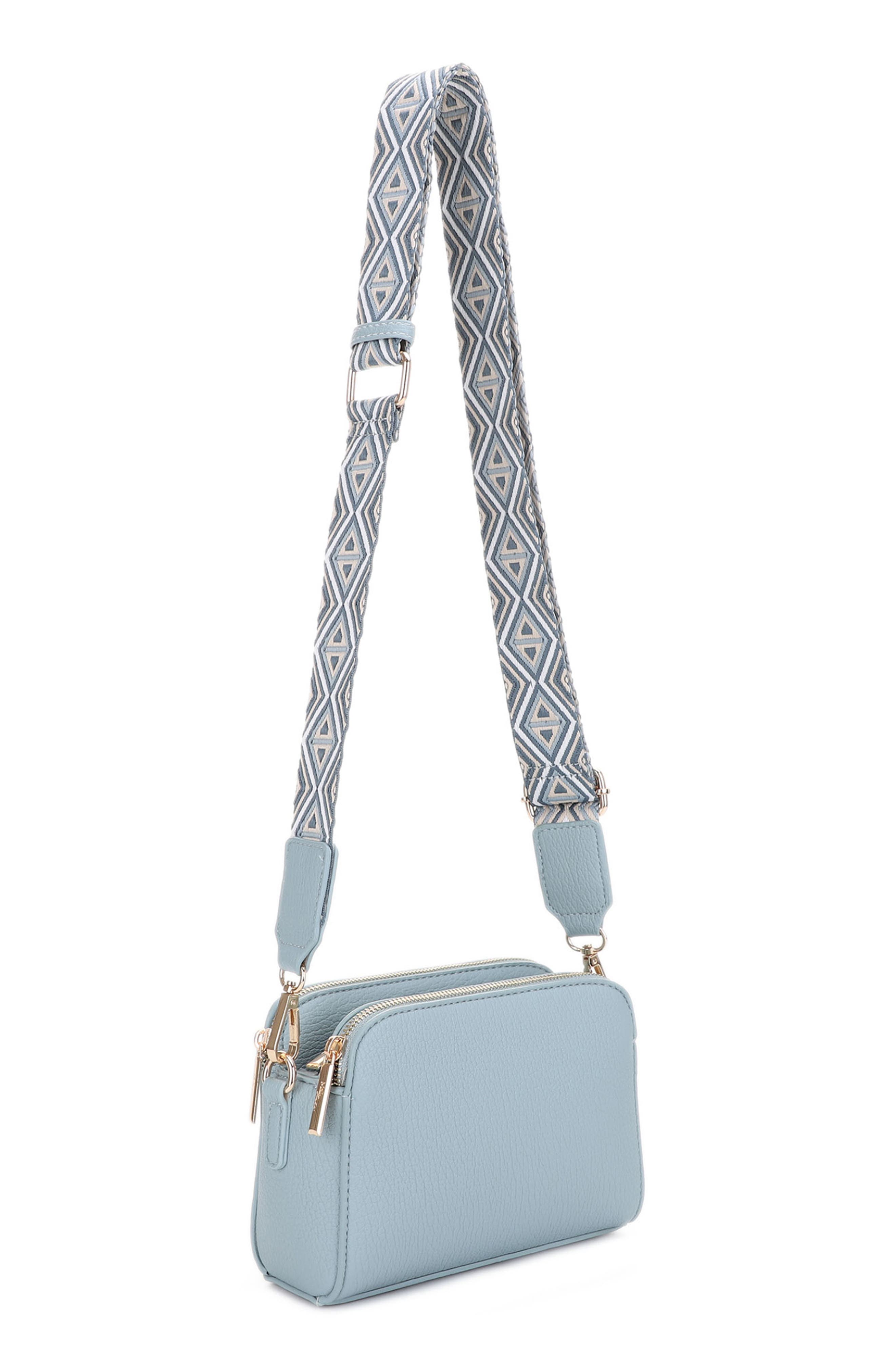 Zahara Crossbody Bag, Alternate, color, DUSTY BLUE/TRI