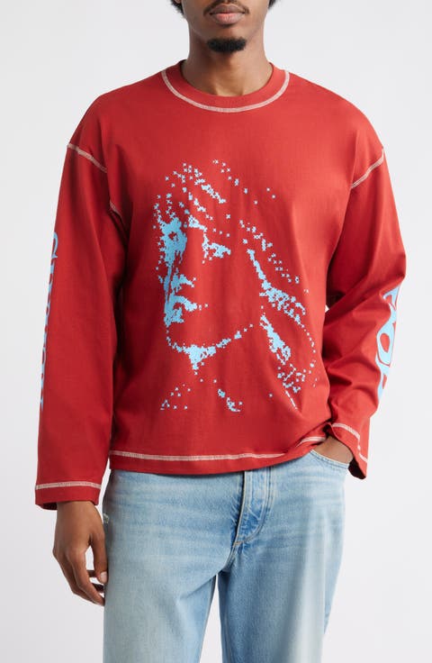 Always Good Long Sleeve Cotton Graphic T-Shirt