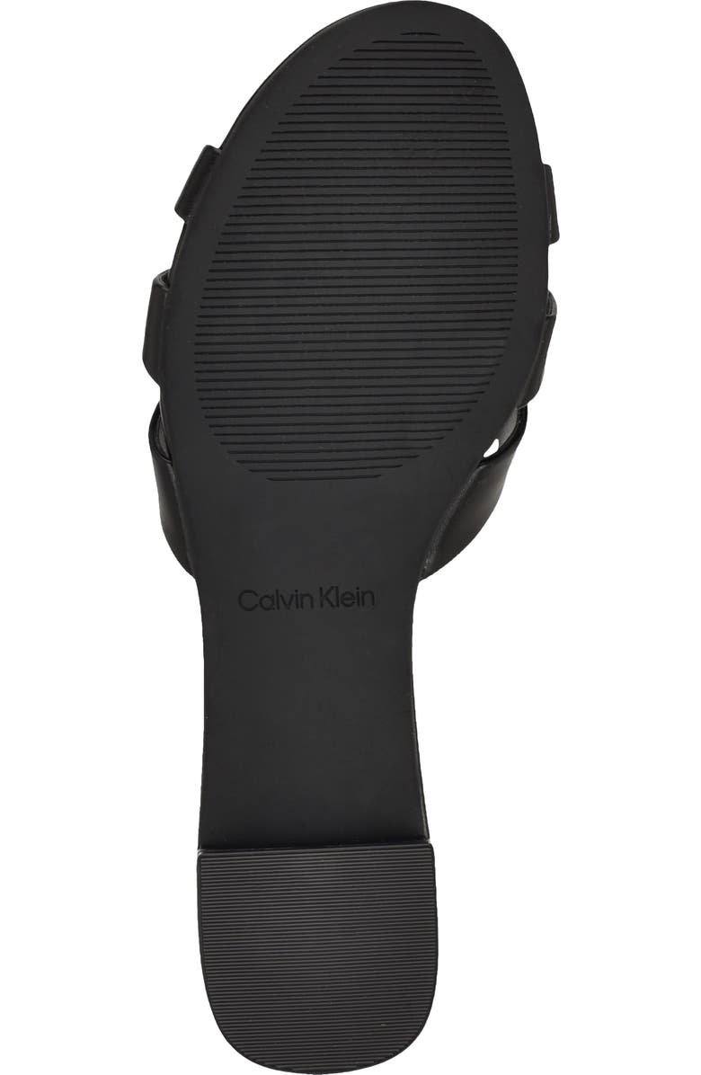 Calvin Klein Petula Slide Sandal, Alternate, color, Black