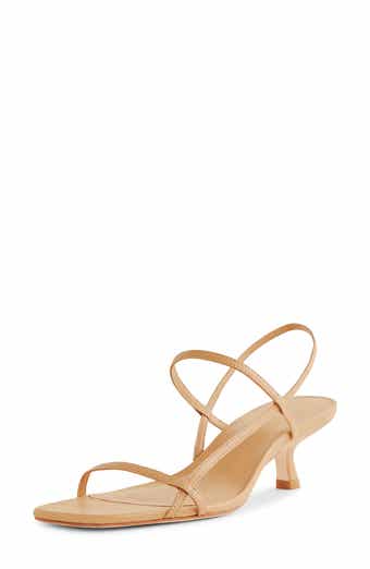 Reformation Serenity Bare Kitten Heel Sandal