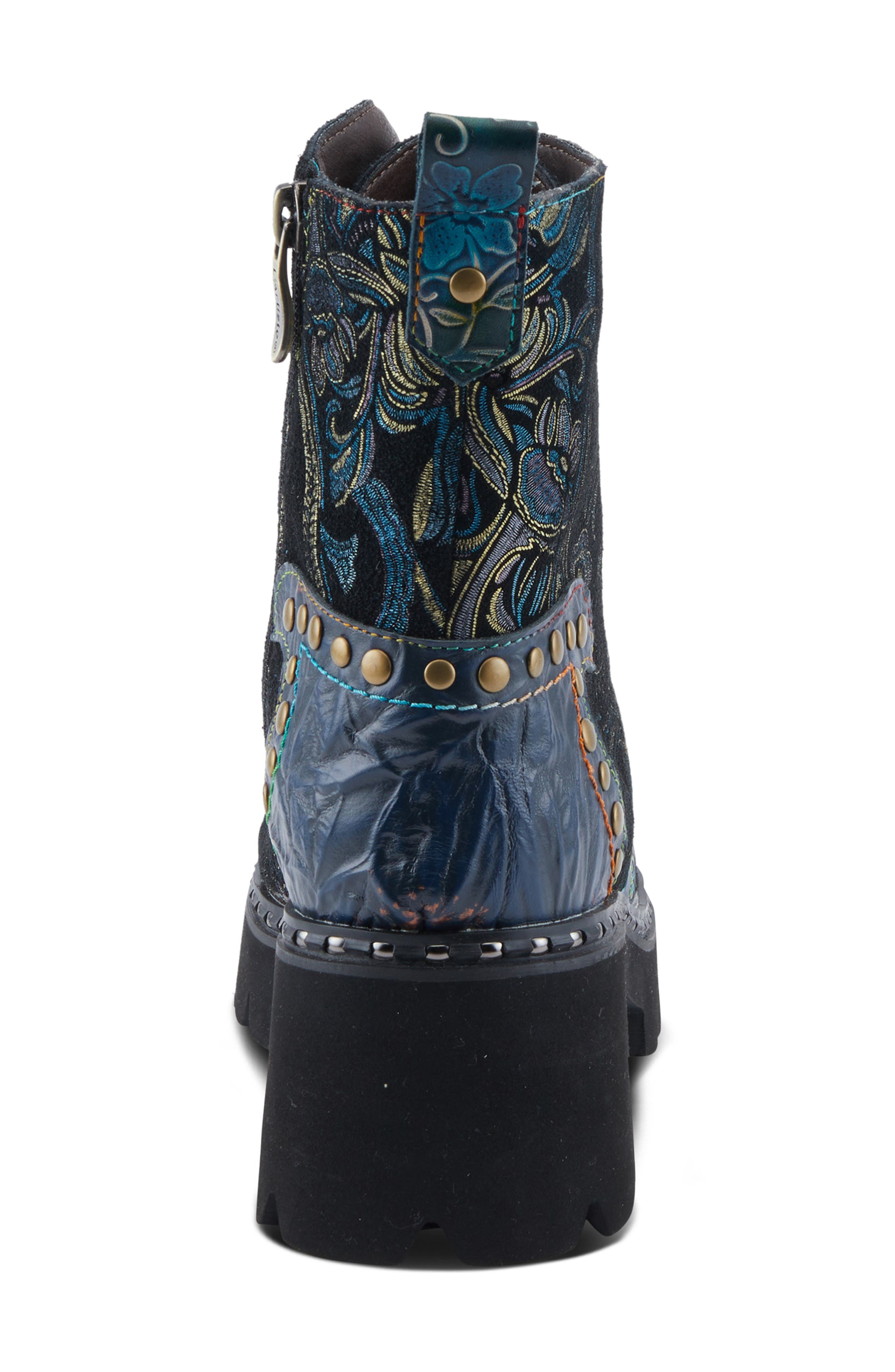 Severity Combat Boot, Alternate, color, BLUE MULTI