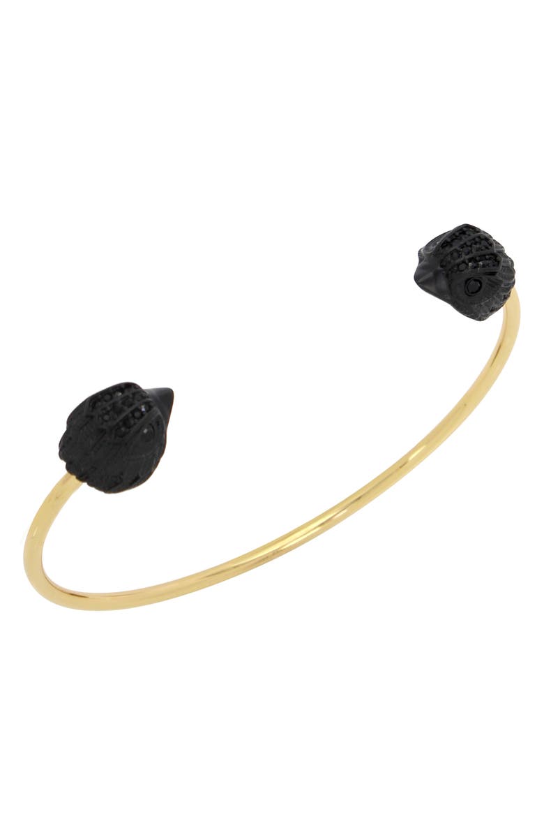 Kurt Geiger London Two-Tone Eagle's Head Cuff Bracelet, Alternate, color, 
