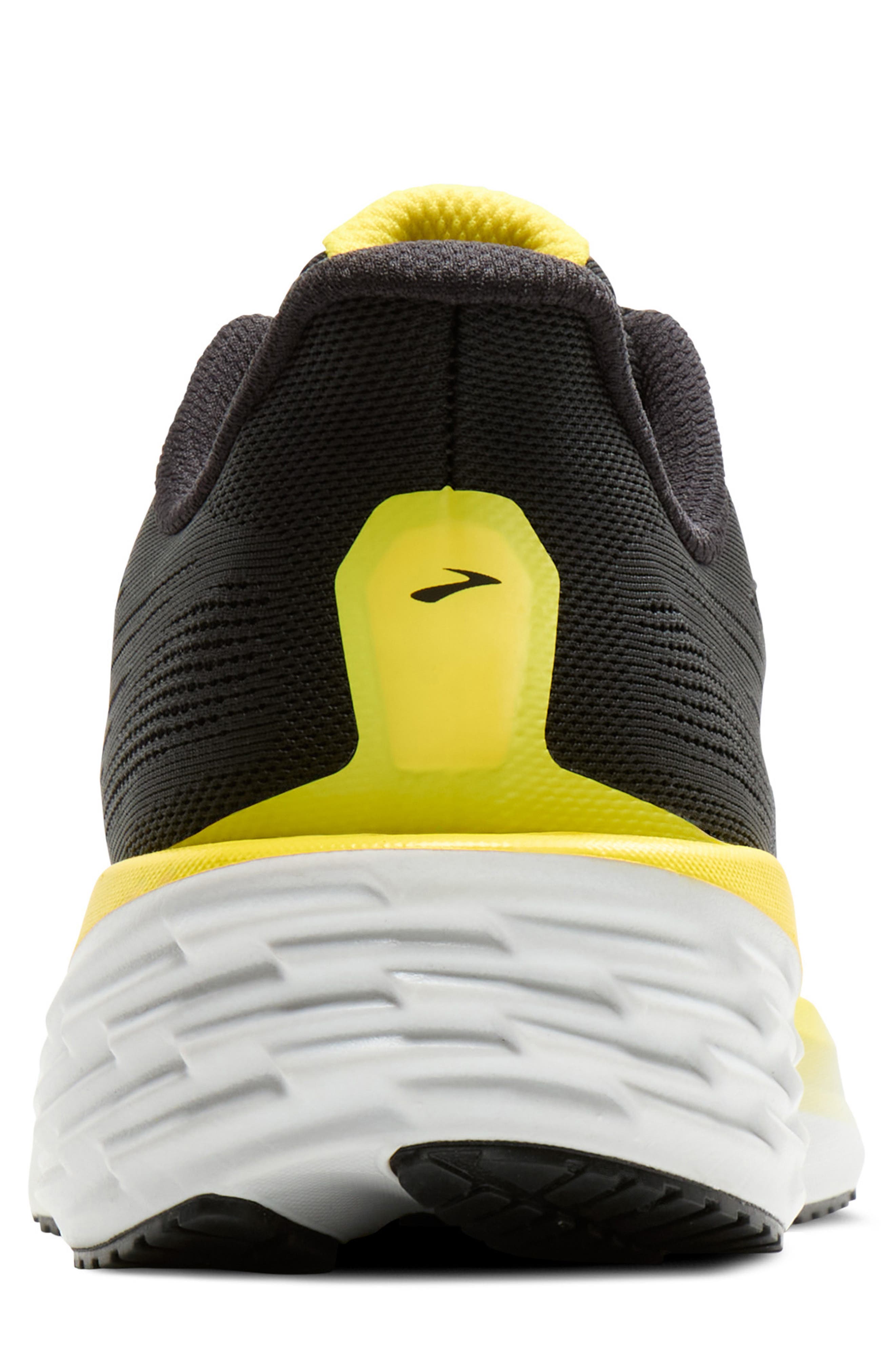 Launch 12 Running Sneaker, Alternate, color, BLACK/ CYBER YELLOW/ OYSTER