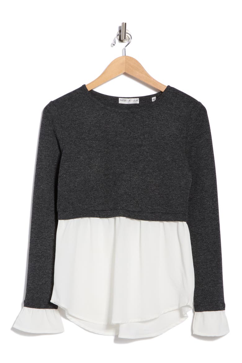 Twofer Top, Alternate, color, CHARCOAL