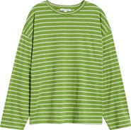 JADED LONDON Oversize Stripe Long Sleeve T-Shirt