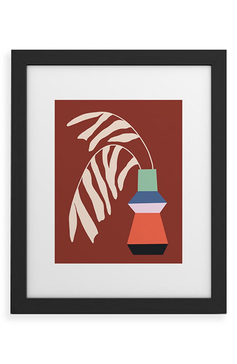 Deny Designs Quiet Art Framed Wall Art, Main, color, Black Frame 8X10