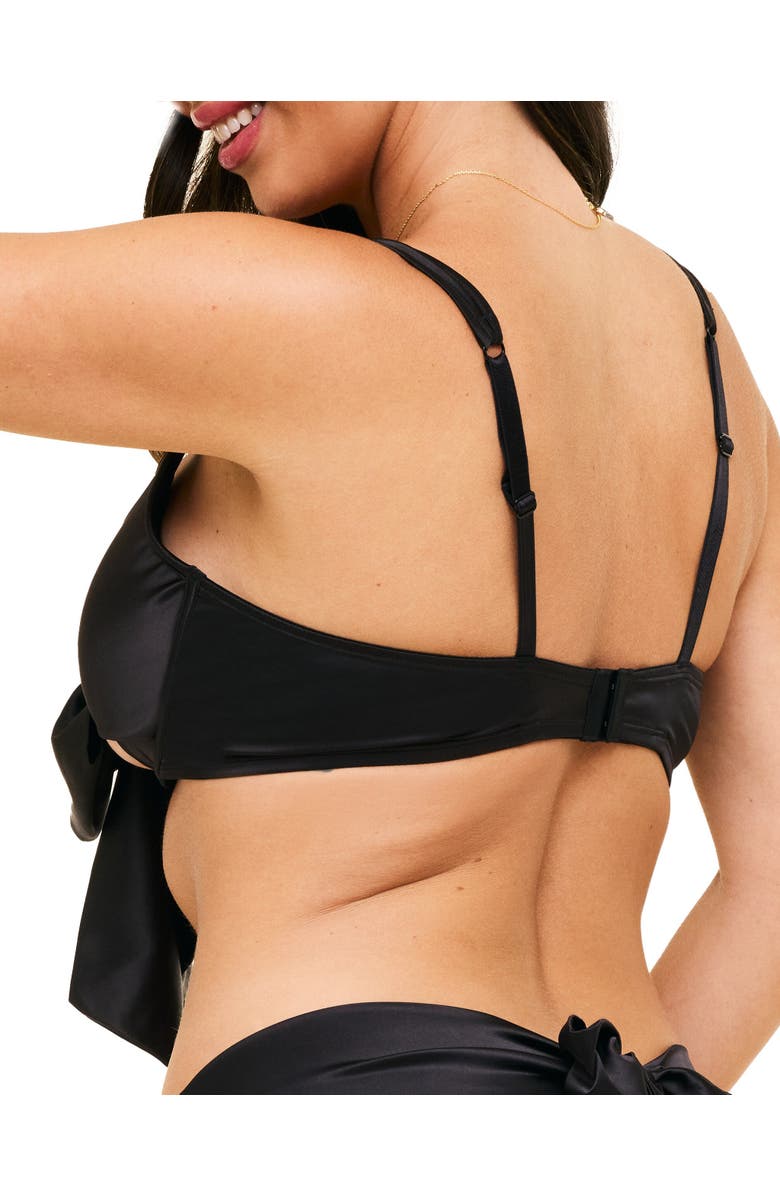 Adore Me Gynger Unlined Quarter Cup Bra, Alternate, color, Black