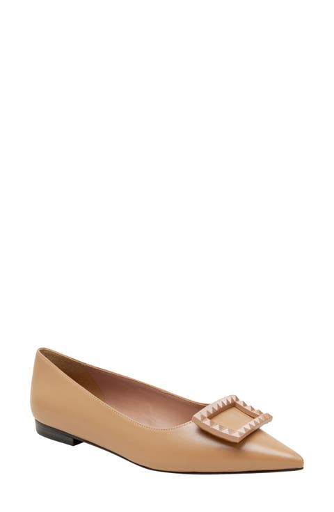 Nolene Pointed Toe Flat (Women)
