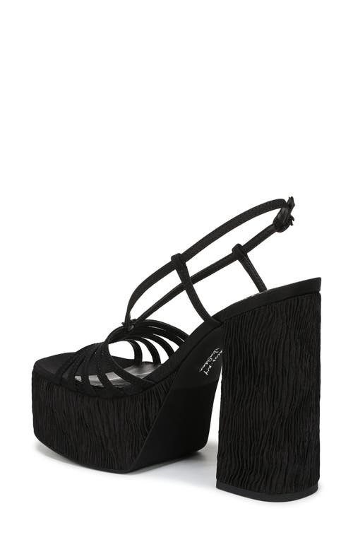 Circus Ny By Sam Edelman Siena Platform Slingback Sandal In Black
