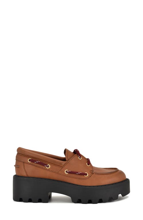 Nine West Kerisa Lug Sole Loafer In Brown