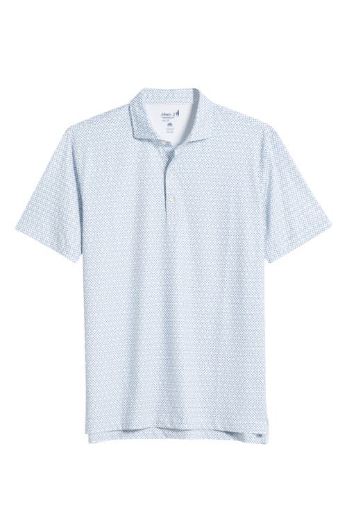 JOHNNIE-O JOHNNIE-O MAXIM DOT PRINT PREP-FORMANCE GOLF POLO