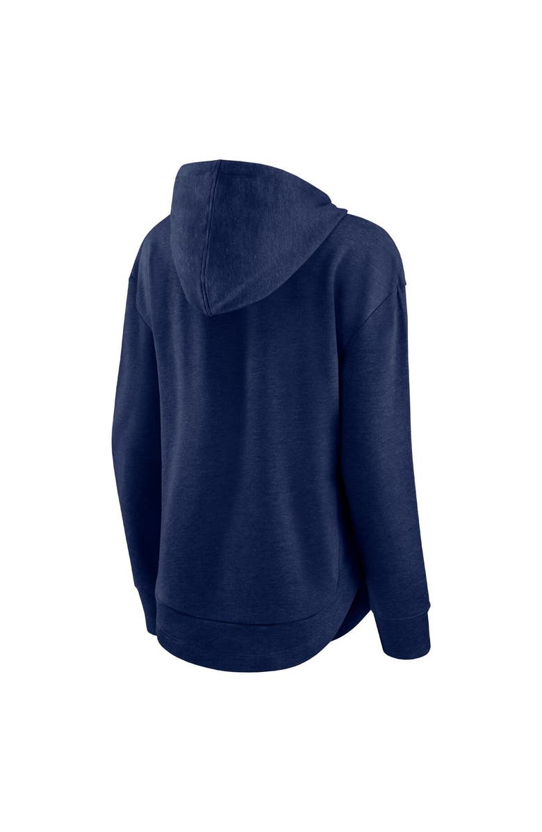 FANATICS Women's Fanatics Branded Heather Navy Sporting Kansas City Lineup Pullover Hoodie, Alternate, color, Navy
