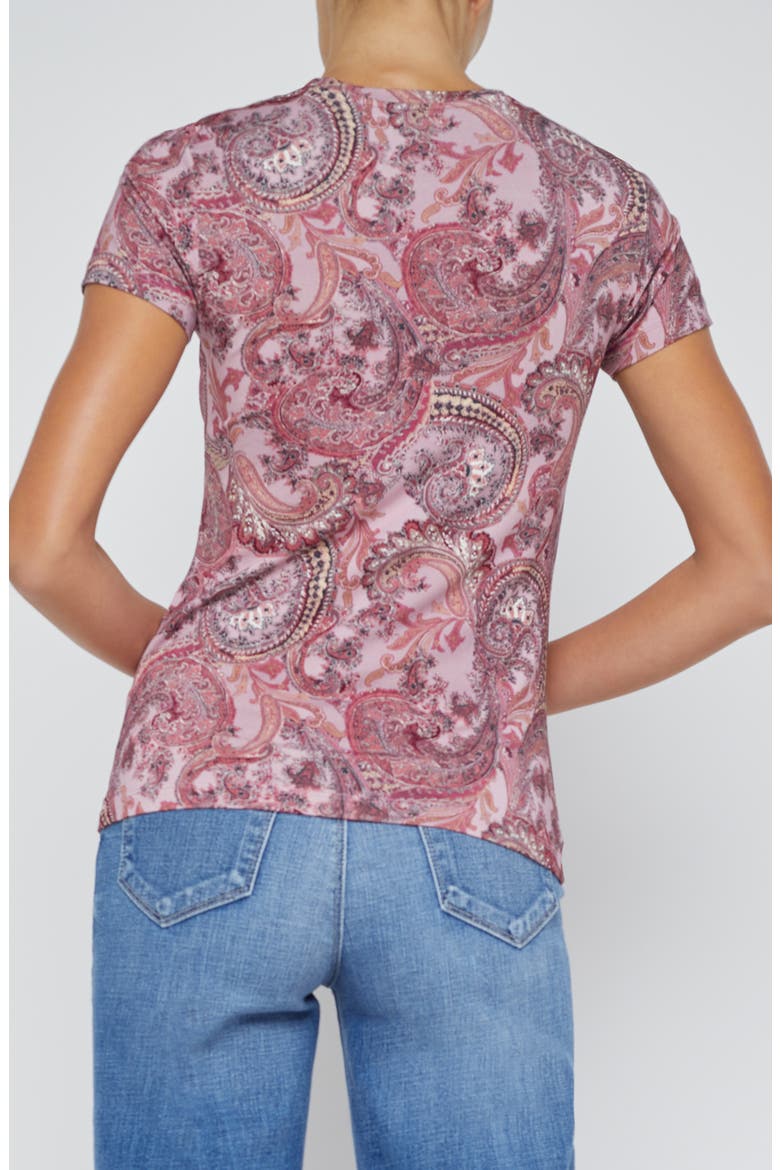 Ressi Paisley Print T-Shirt, Alternate, color, MAUVE MULTI FRENCH PAISLEY