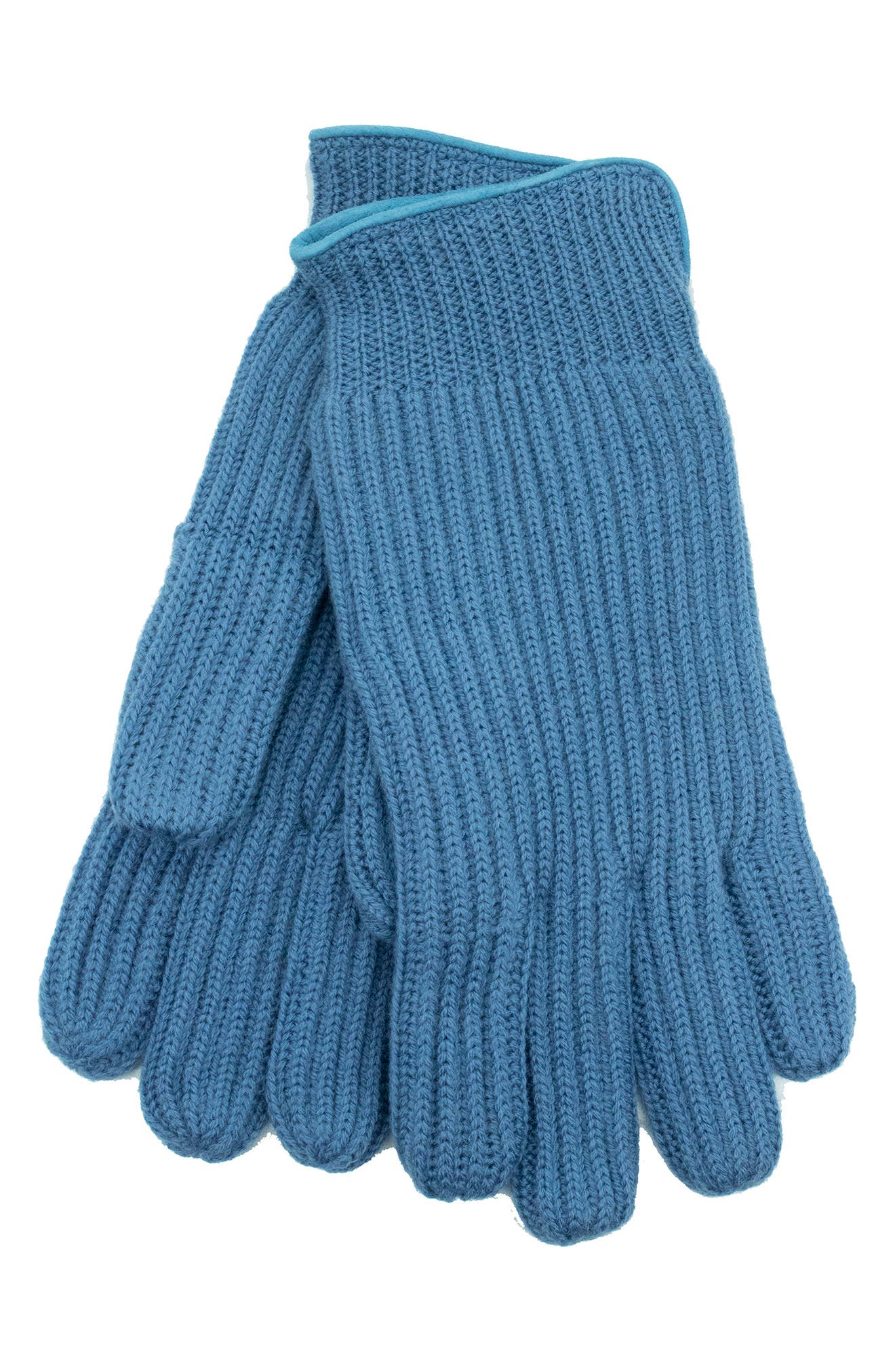 Portolano Ribbed Merino Wool Gloves