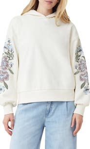 Scotch & Soda Embroidered Hooded Sweatshirt