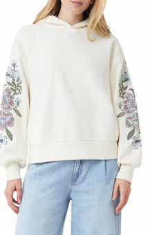 Scotch & Soda Embroidered Hooded Sweatshirt