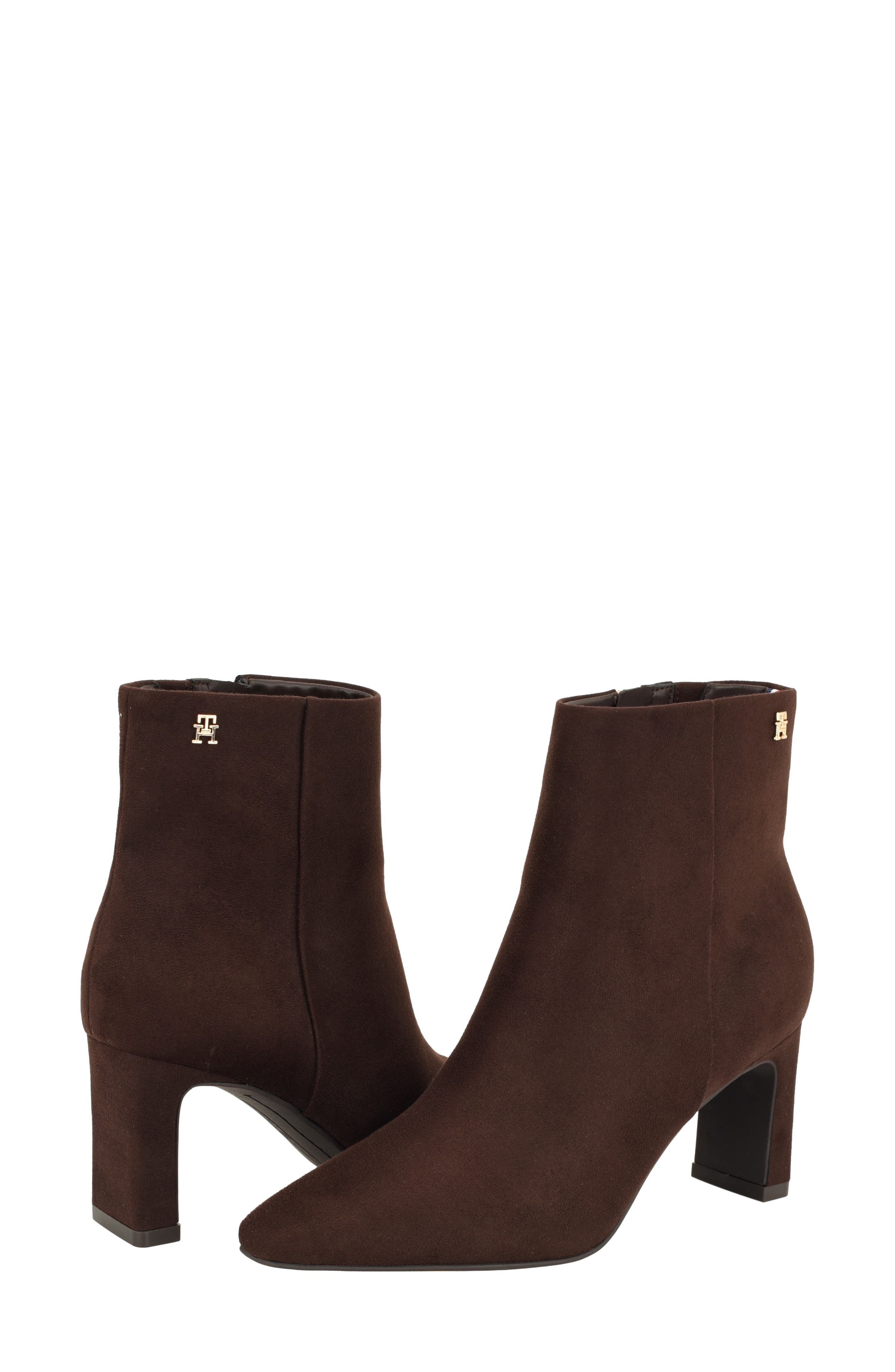 Eddey Bootie, Alternate, color, DARK BROWN